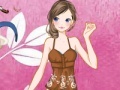 Game Pink garden girl dress up