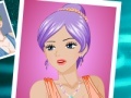 Game Regular make-up of the unusual girl