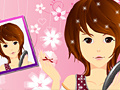 Game Girl with Mirror