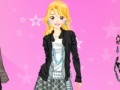 Game Pink Star Dress Up