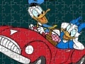 Game Duck and Daisy Car Puzzle
