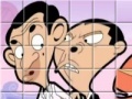 Game Mr. Bean Spin Puzzle