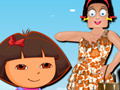 Game Zoe with Dora dressup