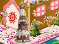 Game Gingerbread house cake 