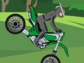 Game Ninja on a motorcycle
