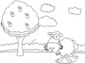 Game Coloring funny sheep