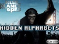 Game Hidden Alphabets - Rise Planet Apes