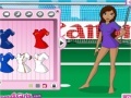 Game Football girl dress up