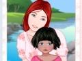 Game Mother and child make over game